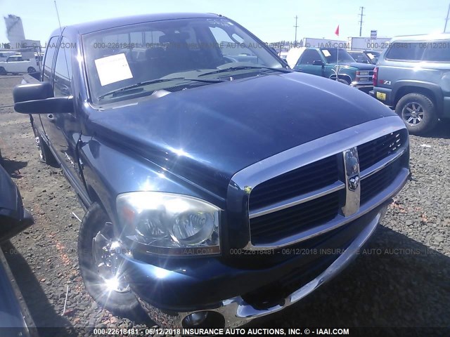 3D7KS28D56G268199 - 2006 DODGE RAM 2500 ST/SLT 蓝色 照片 1