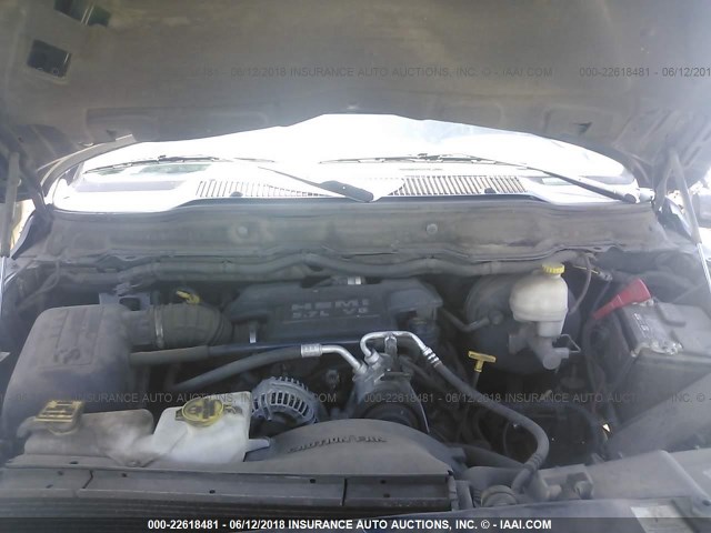 3D7KS28D56G268199 - 2006 DODGE RAM 2500 ST/SLT 蓝色 照片 10