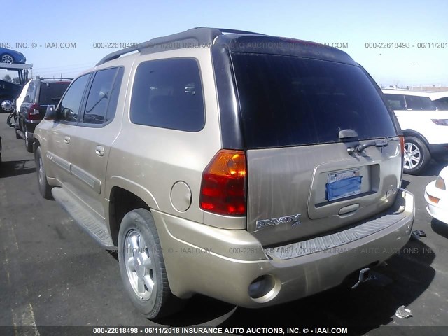 1GKES16P646222060 - 2004 GMC ENVOY XL GOLD photo 3