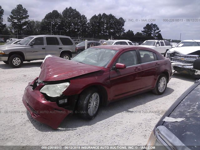 1C3LC56K37N533391 - 2007 CHRYSLER SEBRING TOURING RED photo 2