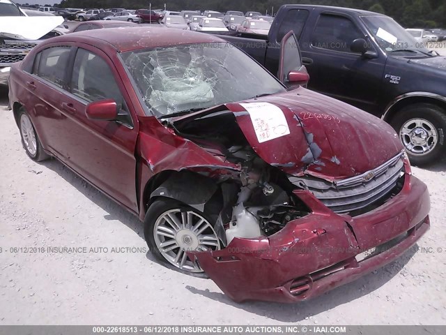 1C3LC56K37N533391 - 2007 CHRYSLER SEBRING TOURING RED photo 6