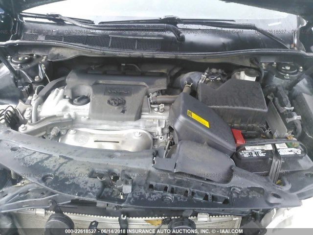 4T1BF1FK6CU090754 - 2012 TOYOTA CAMRY SE/LE/XLE 黑色 照片 10