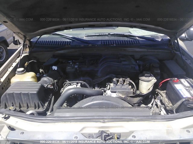 1FMZU73K94ZA55903 - 2004 FORD EXPLORER XLT/XLT SPORT/NBX 金色 照片 10