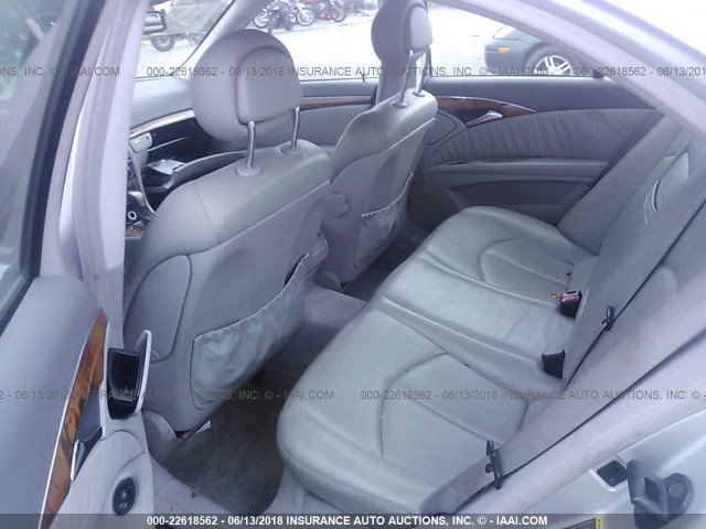 WDBUF65J93A223459 - 2003 MERCEDES-BENZ E 320 SILVER photo 8