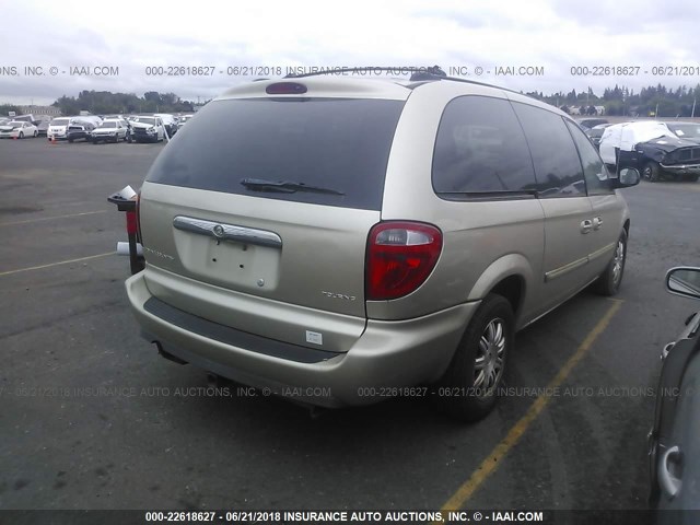 2C8GP54L35R262344 - 2005 CHRYSLER TOWN & COUNTRY TOURING GOLD photo 4