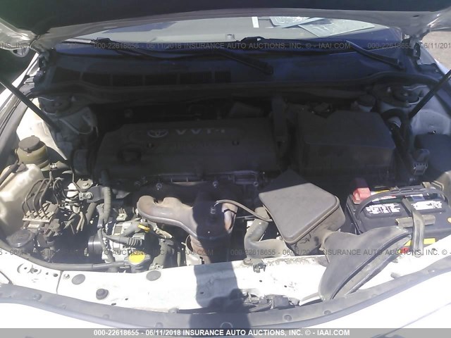 JTNBE46K573024681 - 2007 TOYOTA CAMRY NEW GENERAT CE/LE/XLE/SE WHITE photo 10