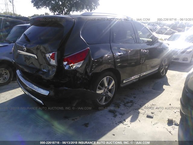 5N1AR2MN4GC650997 - 2016 NISSAN PATHFINDER S/SV/SL/PLATINUM 棕色 照片 4