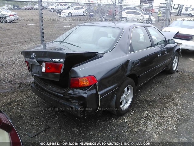 4T1BG22K9YU756716 - 2000 TOYOTA CAMRY CE/LE/XLE 黑色 照片 4