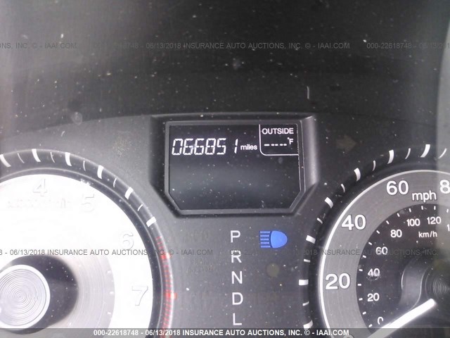 5FNRL5H67EB135652 - 2014 HONDA ODYSSEY EXL GRAY photo 7