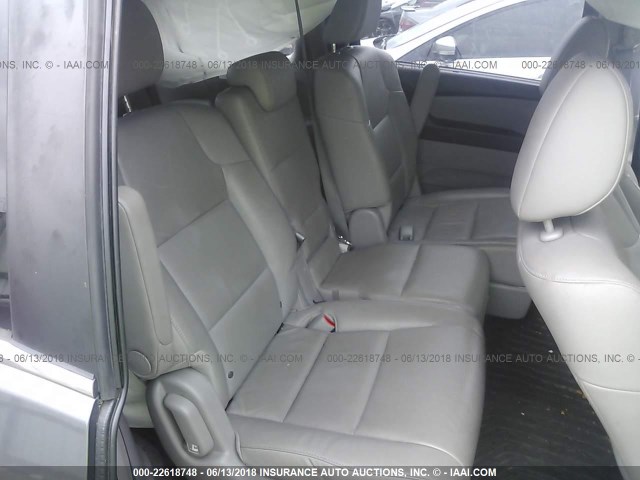 5FNRL5H67EB135652 - 2014 HONDA ODYSSEY EXL GRAY photo 8