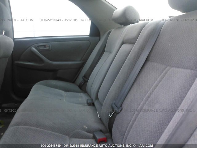 4T1BG22K01U111054 - 2001 TOYOTA CAMRY CE/LE/XLE SILVER photo 8