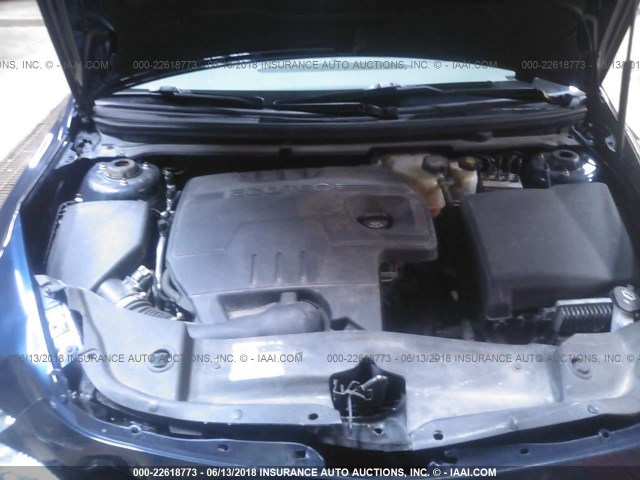 1G1ZB5E13BF380282 - 2011 CHEVROLET MALIBU LS BLUE photo 10