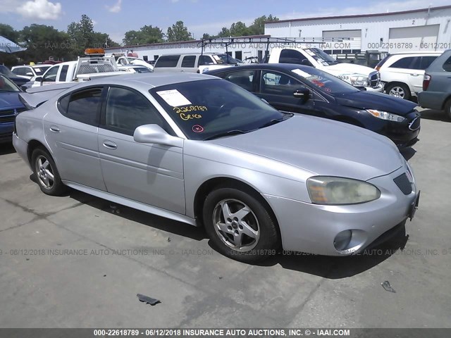 2G2WS522341175681 - 2004 PONTIAC GRAND PRIX GT2 SILVER photo 1