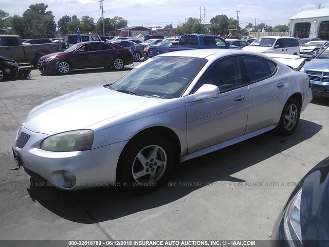 2G2WS522341175681 - 2004 PONTIAC GRAND PRIX GT2 ვერცხლისფერი ფოტო 2