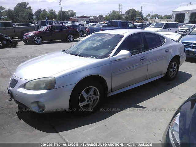 2G2WS522341175681 - 2004 PONTIAC GRAND PRIX GT2 SILVER photo 2