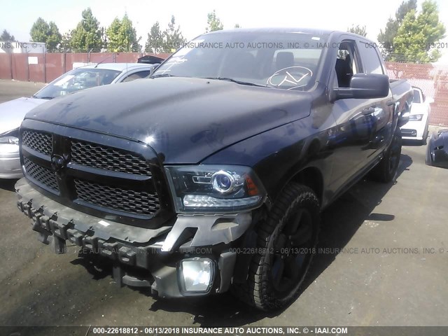 1C6RR6KT6ES390421 - 2014 RAM 1500 ST BLACK photo 2