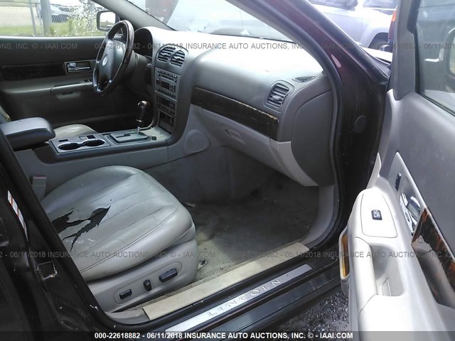 1LNHM86S84Y631757 - 2004 LINCOLN LS BURGUNDY photo 5