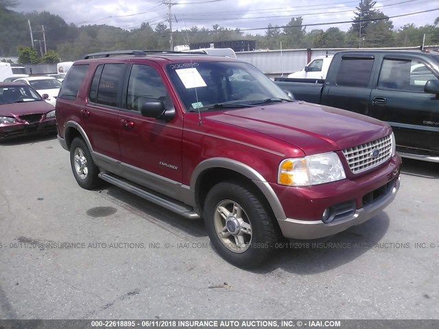 1FMZU74E12UC65849 - 2002 FORD EXPLORER EDDIE BAUER RED photo 1