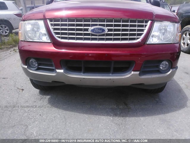 1FMZU74E12UC65849 - 2002 FORD EXPLORER EDDIE BAUER RED photo 6