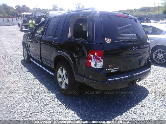 1FMDU75W43ZB23419 - 2003 FORD EXPLORER LIMITED 黑色 照片 3