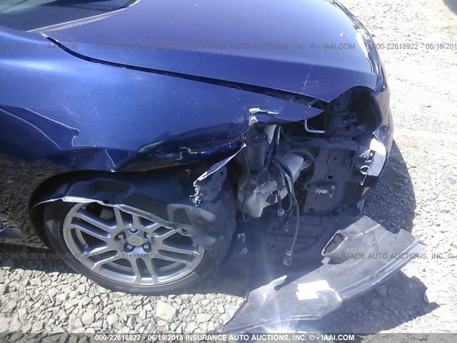 JTKDE177560122978 - 2006 TOYOTA SCION TC მუქი ლურჯი ფოტო 6