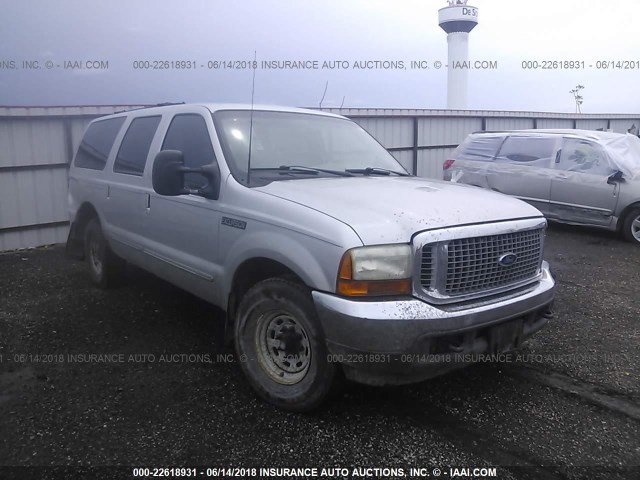 1FMNU40S0YEE51023 - 2000 FORD EXCURSION XLT SILVER photo 1