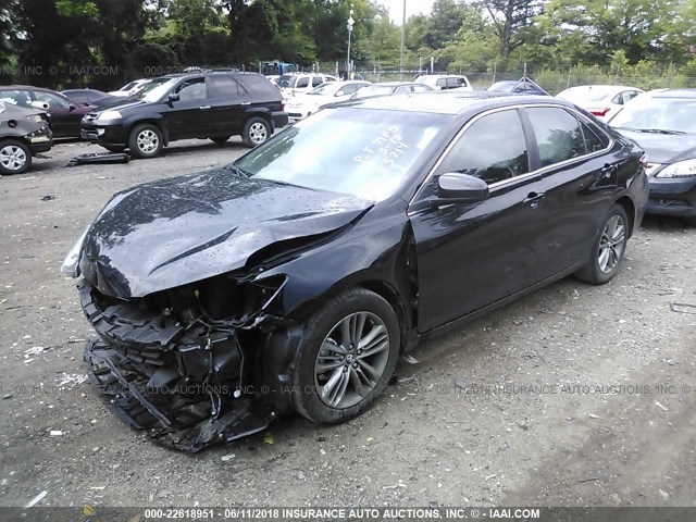 4T1BF1FK7GU265714 - 2016 TOYOTA CAMRY LE/XLE/SE/XSE 黑色 照片 2