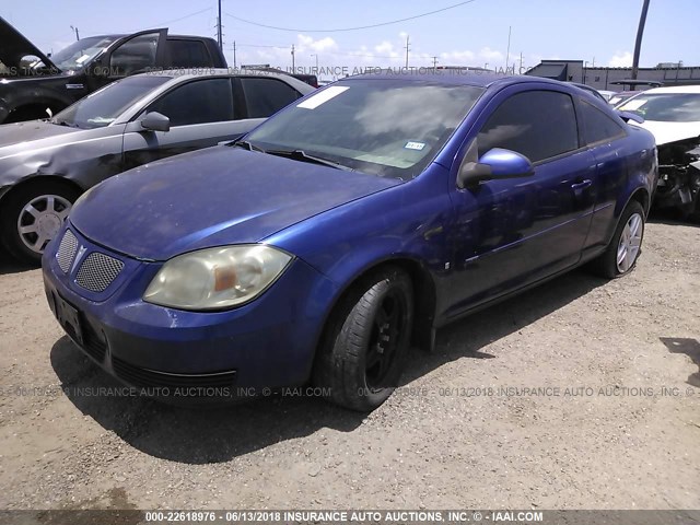 1G2AL15F277148428 - 2007 PONTIAC G5 BLUE photo 2