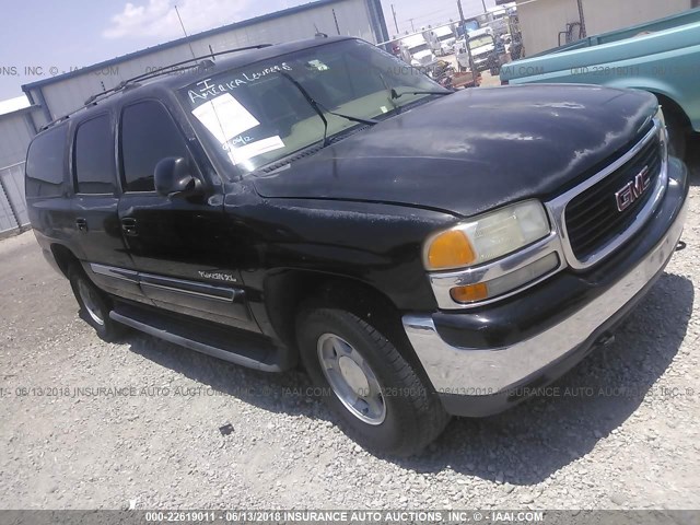 1GKFK16Z75J134753 - 2005 GMC YUKON XL K1500 BLACK photo 1