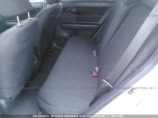 JTLKE50E381054731 - 2008 TOYOTA SCION XB თეთრი ფოტო 8