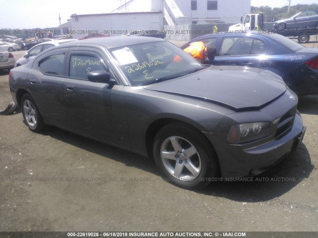 2B3KA43D89H519125 - 2009 DODGE CHARGER GRAY photo 1