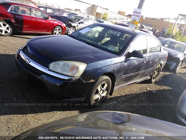 1G1ZT54835F231421 - 2005 CHEVROLET MALIBU LS 深蓝色 照片 2