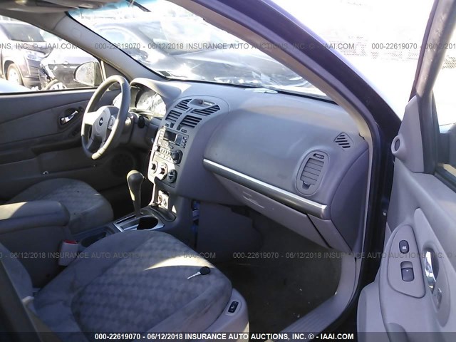 1G1ZT54835F231421 - 2005 CHEVROLET MALIBU LS 深蓝色 照片 5