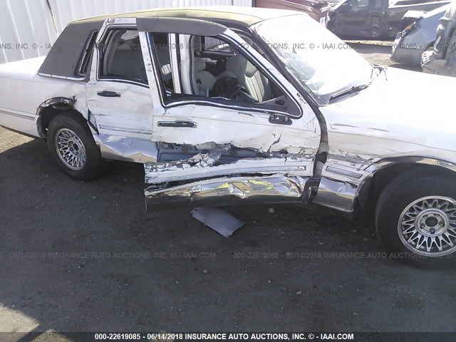 1LNLM81WXTY609603 - 1996 LINCOLN TOWN CAR EXECUTIVE WHITE photo 6