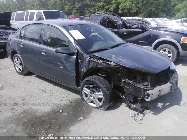 1G8AJ55F67Z104150 - 2007 SATURN ION LEVEL 2 GRAY photo 1