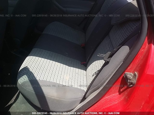 1FAHP34N37W346675 - 2007 FORD FOCUS ZX4/S/SE/SES 红色 照片 8