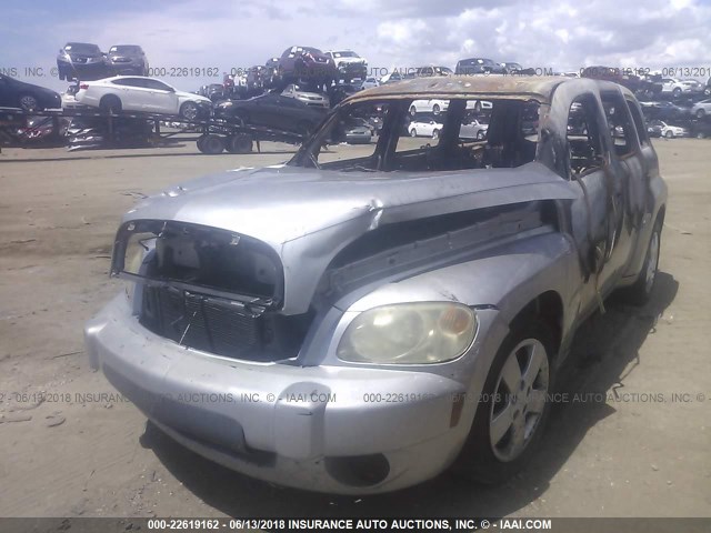 3GNDA13D46S504367 - 2006 CHEVROLET HHR LS SILVER photo 2
