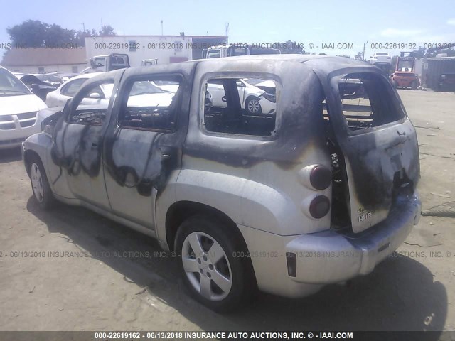 3GNDA13D46S504367 - 2006 CHEVROLET HHR LS SILVER photo 3