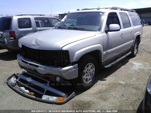 3GNFK16T74G126666 - 2004 CHEVROLET SUBURBAN K1500 GOLD photo 2