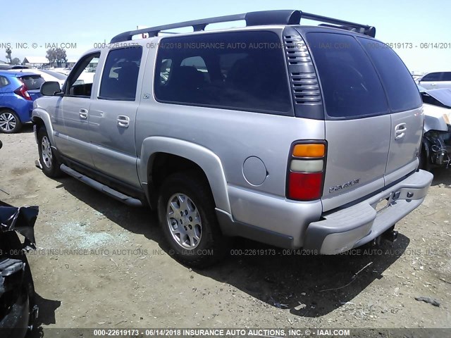 3GNFK16T74G126666 - 2004 CHEVROLET SUBURBAN K1500 GOLD photo 3