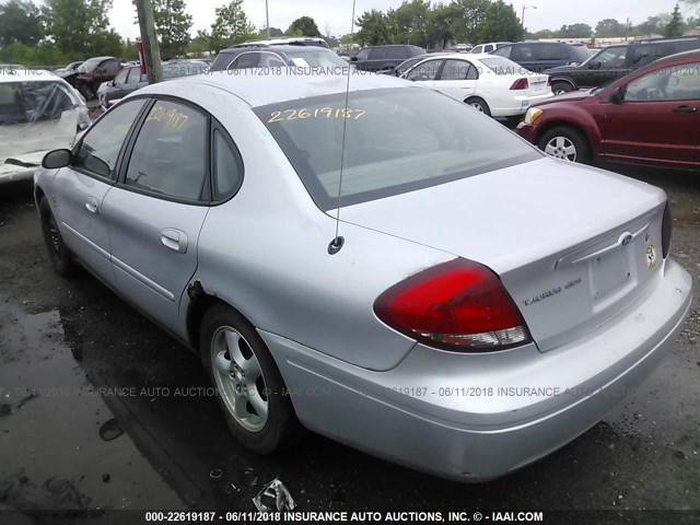 1FAFP55U94A124224 - 2004 FORD TAURUS SES SILVER photo 3