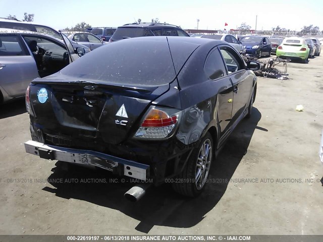JTKDE167180266094 - 2008 TOYOTA SCION TC 黑色 照片 4