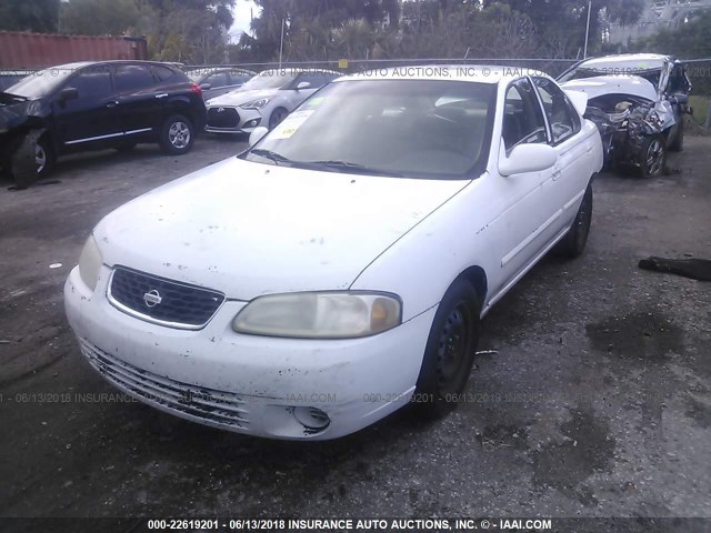 3N1CB51D14L842783 - 2004 NISSAN SENTRA 1.8/1.8S WHITE photo 2