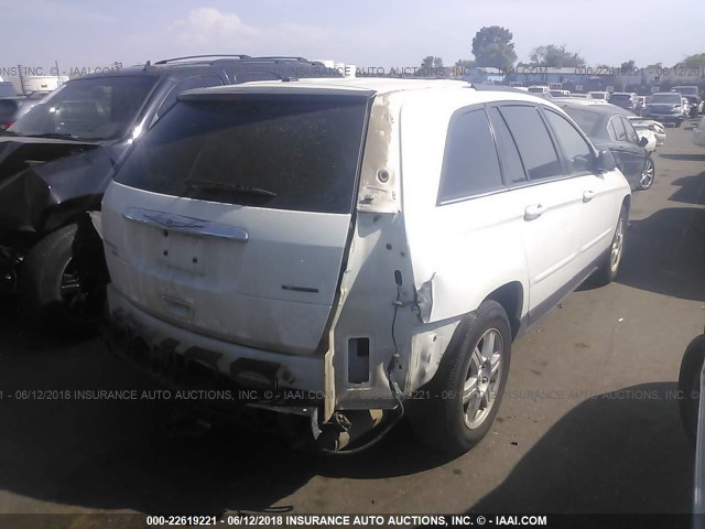 2A8GF68476R925955 - 2006 CHRYSLER PACIFICA TOURING WHITE photo 4