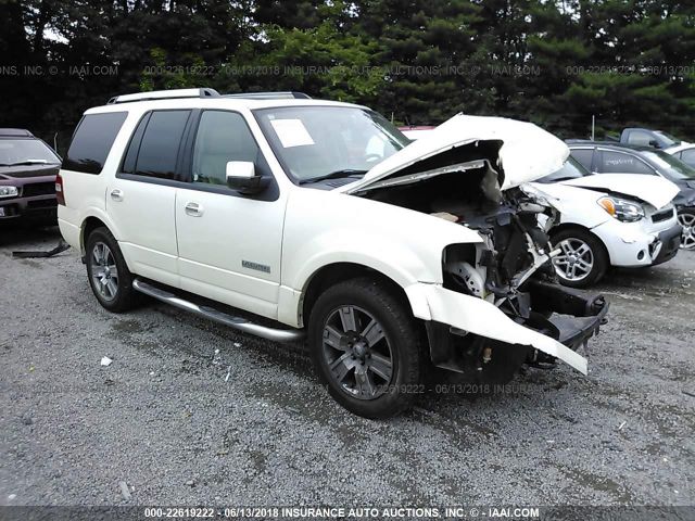 1FMFU20558LA28811 - 2008 FORD EXPEDITION LIMITED CREAM photo 1