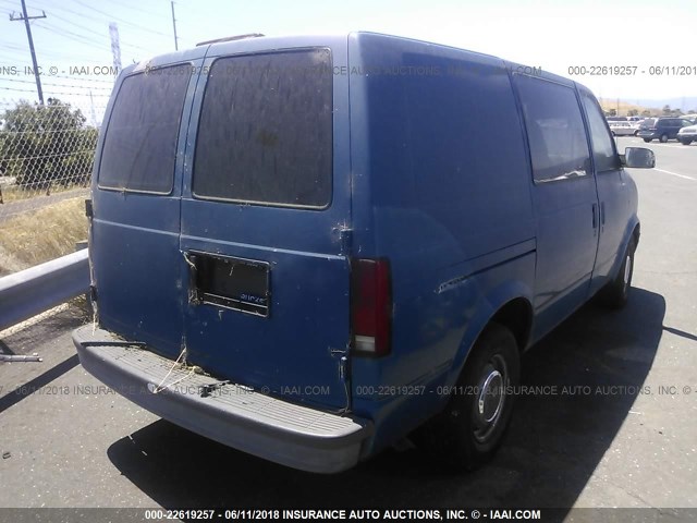 1GTDM19W7SB551004 - 1995 GMC SAFARI XT BLUE photo 4