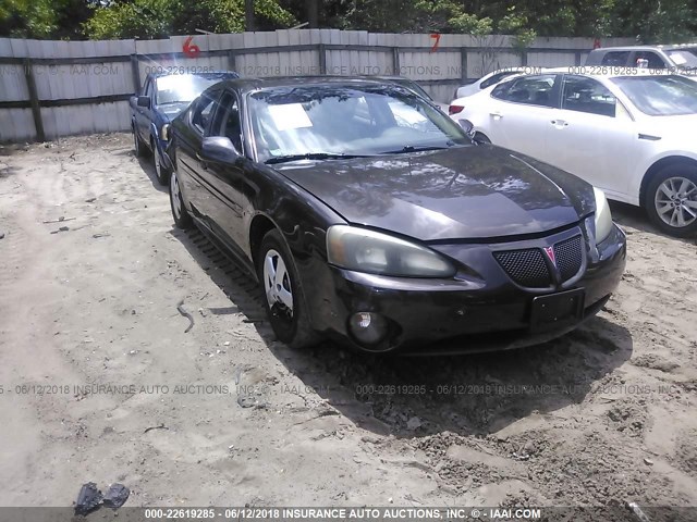 2G2WP552081111987 - 2008 PONTIAC GRAND PRIX BLACK photo 1