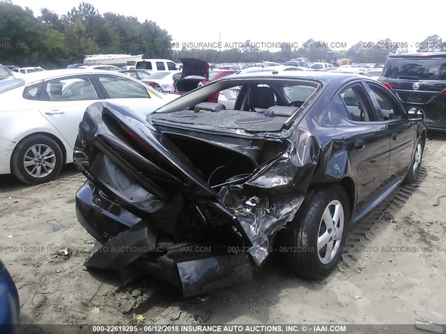 2G2WP552081111987 - 2008 PONTIAC GRAND PRIX BLACK photo 6