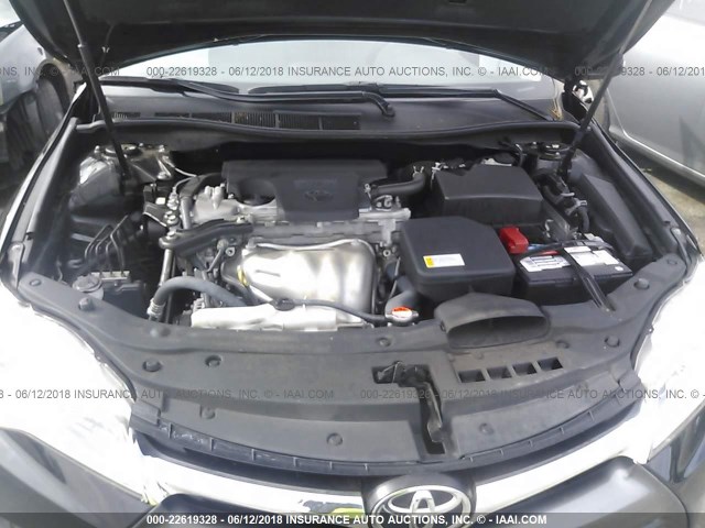 4T4BF1FK9GR549643 - 2016 TOYOTA CAMRY LE/XLE/SE/XSE BLACK photo 10