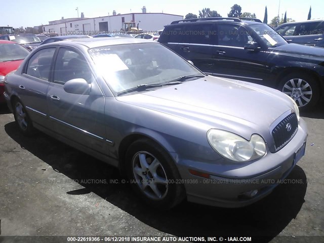 KMHWF35H85A157989 - 2005 HYUNDAI SONATA GLS/LX GRAY photo 1